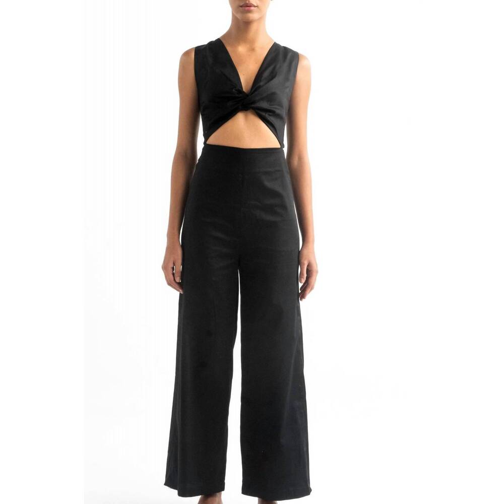 NEW ENCANTADORE dalia jumpsuit in black